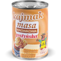 GOSTYŃ Kajmak masa krówkowa 510g /12