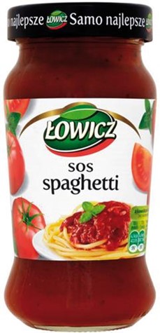 ŁOWICZ sos 350g spaghetti /8/