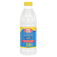 MLEKOVITA  Mleko świeże PET 1l 2% /6