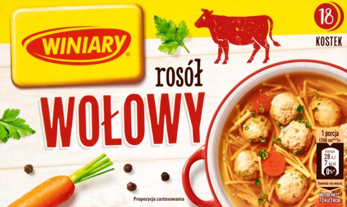 WINIARY Rosół Wołowy 180g /16/
