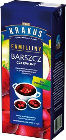 KRAKUS Zupa 1,5L barszcz czerwony karton /8/