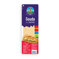 ŁOWICZ  Ser plastry Gouda 1kg /6