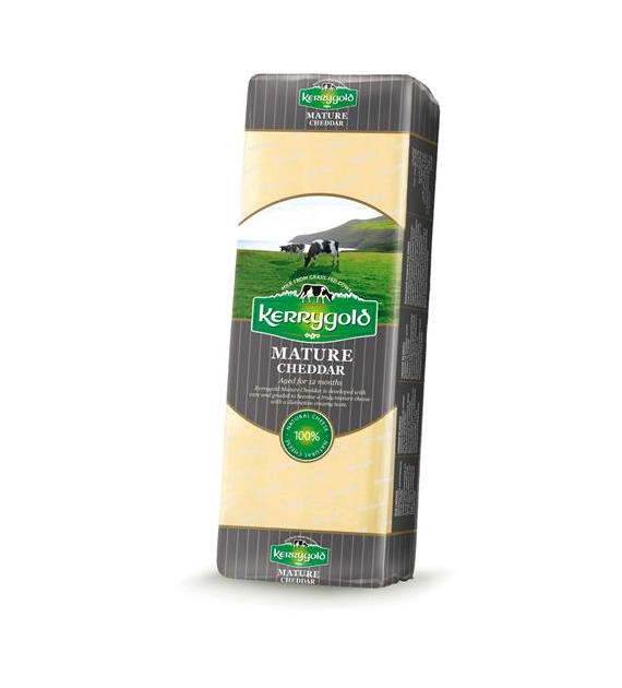KERRYGOLD Ser Cheddar mature blok ok. 2,5kg /8