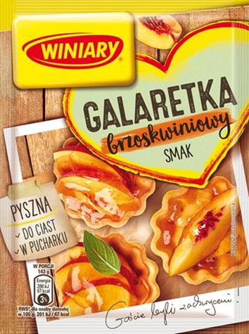 WINIARY Galaretka 71g brzoskwiniowa /22/