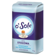 CENOS Sól O'sole stołowa jodowana 1kg /10
