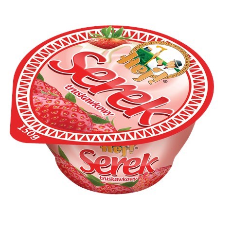 RADOMSKO Serek HEJ truskawka 150g /12