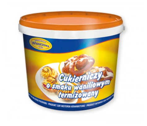 WŁOSZCZOWA Twaróg cukierniczy z wanilią 11kg /1