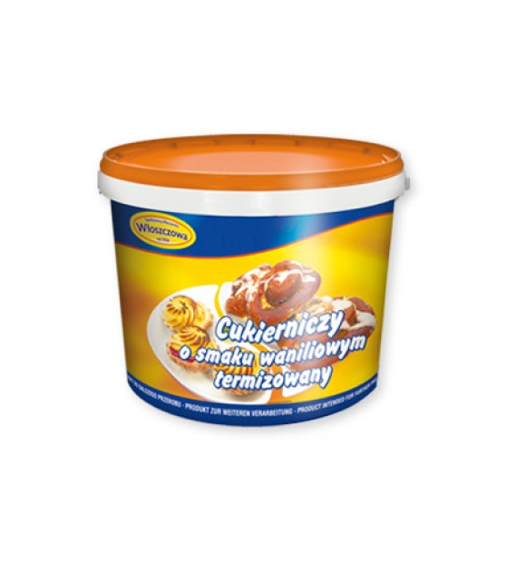 WŁOSZCZOWA Twaróg cukierniczy z wanilią 11kg /1