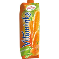 HORTEX Sok Vitaminka marchew 1l /6