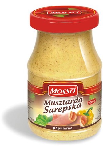 MOSSO Musztarda 200ml sarepska /10/