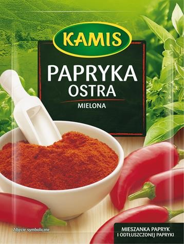 KAMIS Papryka ostra 20g /25/