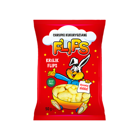 SANTE FLIPS Chrupki kukurydziane 50g /25