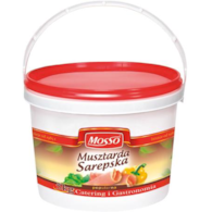 MOSSO Musztarda wiadro sarepska 5kg
