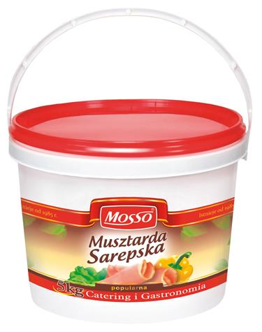 MOSSO Musztarda wiadro sarepska 5kg