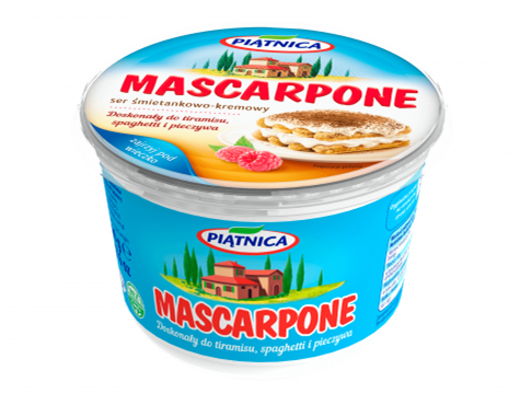 PIĄTNICA Mascarpone 500g /6/