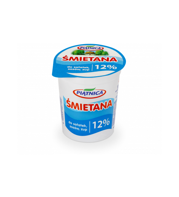 PIĄTNICA Śmietana 12% 400g /12