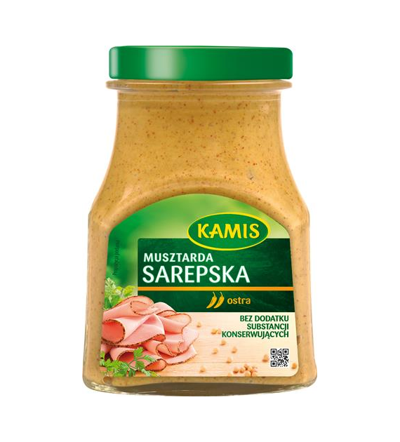 KAMIS  Musztarda sarepska 185g /8