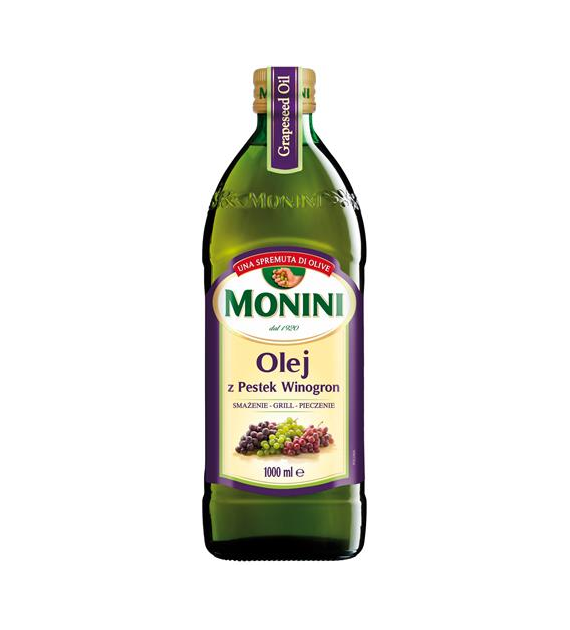 MONINI Olej z pestek winogron 1000ml /6/*3