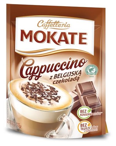 MOKATE Cappucino struna 110g czekolada /10/