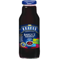 KRAKUS Koncentrat barszcz czerw. szkło 0,3 /12