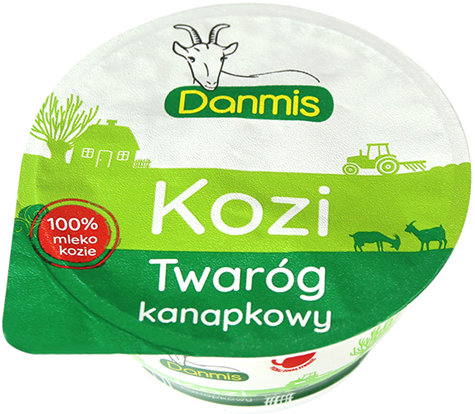 DANMIS Twaróg kozi kanapkowy kubek 150g /6