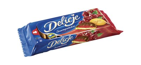 LU DELICJE Szampańskie wiśniowe 147g/24
