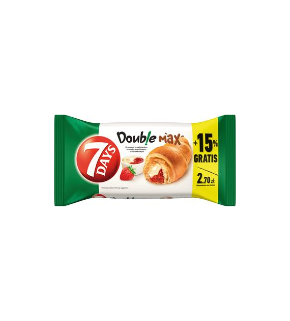 FRITO 7 DAYS Rogal Double wanilia/truskawk 110g/20