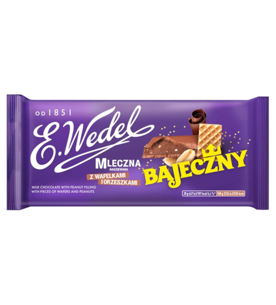 WEDEL Czekolada mleczna bajeczna 100g/20