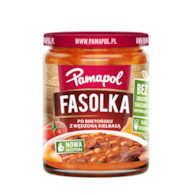 PAMAPOL Fasola po bretońsku z kiełbasą 500g/8