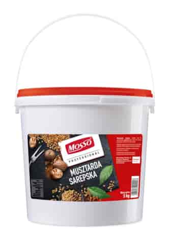 MOSSO Musztarda sarepska 5kg wiadro