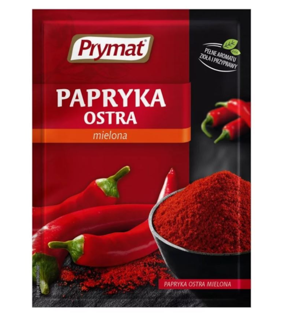 PRYMAT  Papryka ostra 20g /25