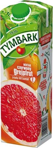 TYMBARK Nektar czerwony grejpfrut 1l/6