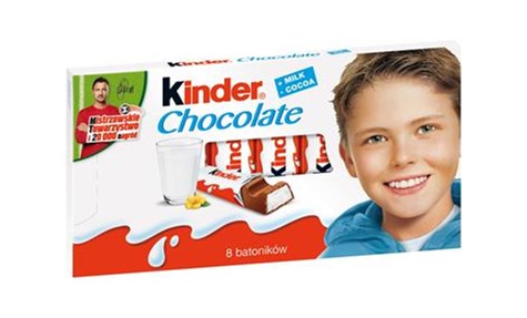 FERRERO Kinder czekolada T8 100g*10 /1