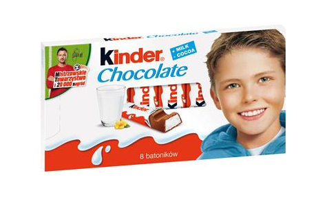 FERRERO Kinder czekolada T8 100g*10 /1