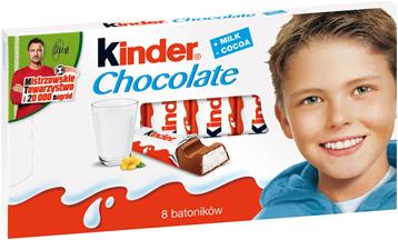 FERRERO Kinder czekolada T8 100g*10 /1