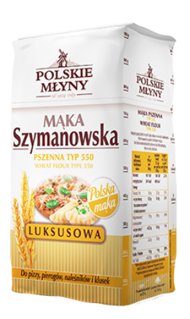 SZYMANÓW Mąka luksusowa  typ 550 1kg/10/