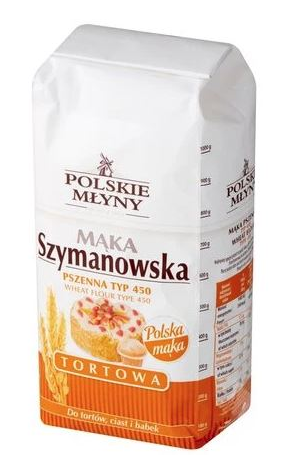 SZYMANÓW Mąka tortowa szymanowska 1kg typ 450 /10/