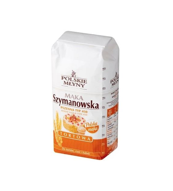 SZYMANÓW Mąka tortowa szymanowska 1kg typ 450 /10/