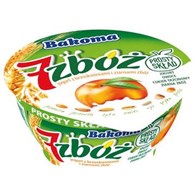 BAKOMA Jogurt 7 zbóż brzoskwinia 140g /12