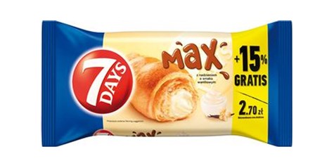 FRITO 7 DAYS Rogal Max wanilia 110g/20