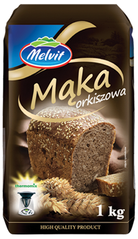 MELVIT Mąka orkiszowa 1kg/10