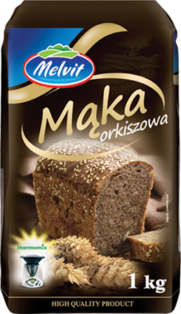 MELVIT Mąka orkiszowa 1kg/10