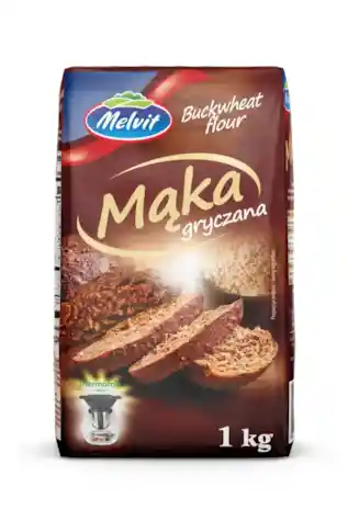 MELVIT Mąka gryczana 1kg/10