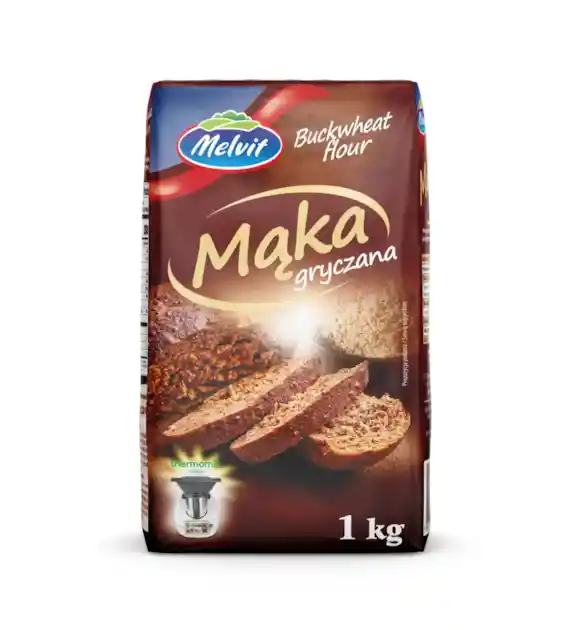 MELVIT Mąka gryczana 1kg/10