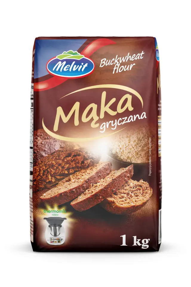 MELVIT Mąka gryczana 1kg/10