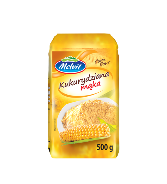 MELVIT Mąka kukurydziana 1kg/10