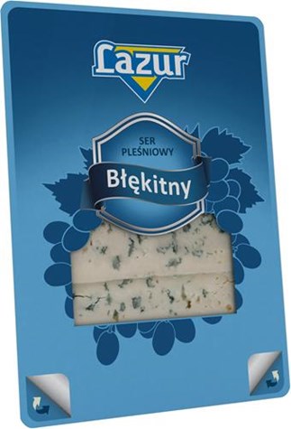 LAZUR Błękitny plastry 100g /10