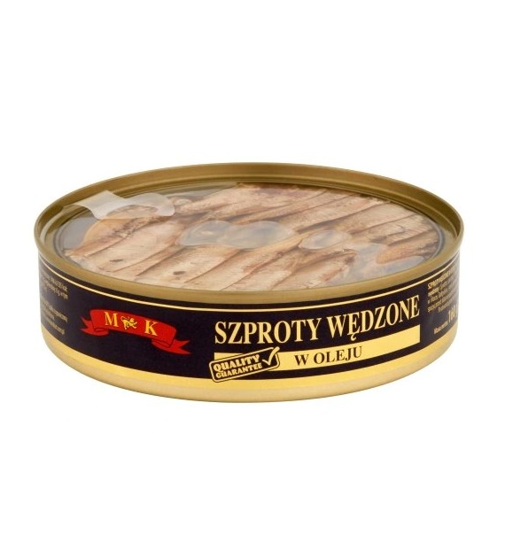 MK Szprot w oleju wędzony 160g /12