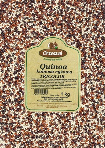 ORZESZEK G Quinoa komosa ryżowa tricolor 1kg /1/