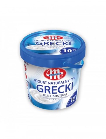 MLEKOVITA G Jogurt grecki 10% Kuchmistrz 1kg /6